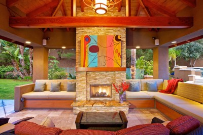 Outdoor Fireplace Ideas Marrokal Design Remodeling San Diego Ca